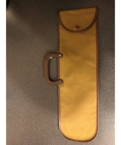 Flötentasche beige/braun