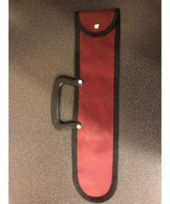 Blockflötentasche rot/braun