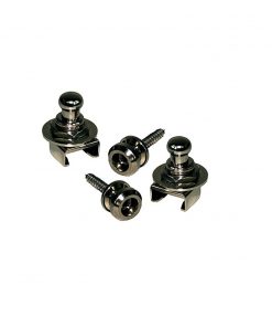 Catfish Security Straplocks - Black Nickel