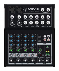 MACKIE MIX 8 / 8 Channel Compact Mixer