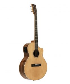 Stagg SA45 OCE-AC Orchestra Cutaway akustisch-elektrische Gitarre, Series 45