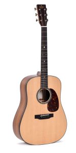 SIGMA GUITARS SDP-10E Crossroad Dreadnought Elektro-Akustik-Gitarre inkl. SSC-D Gigbag